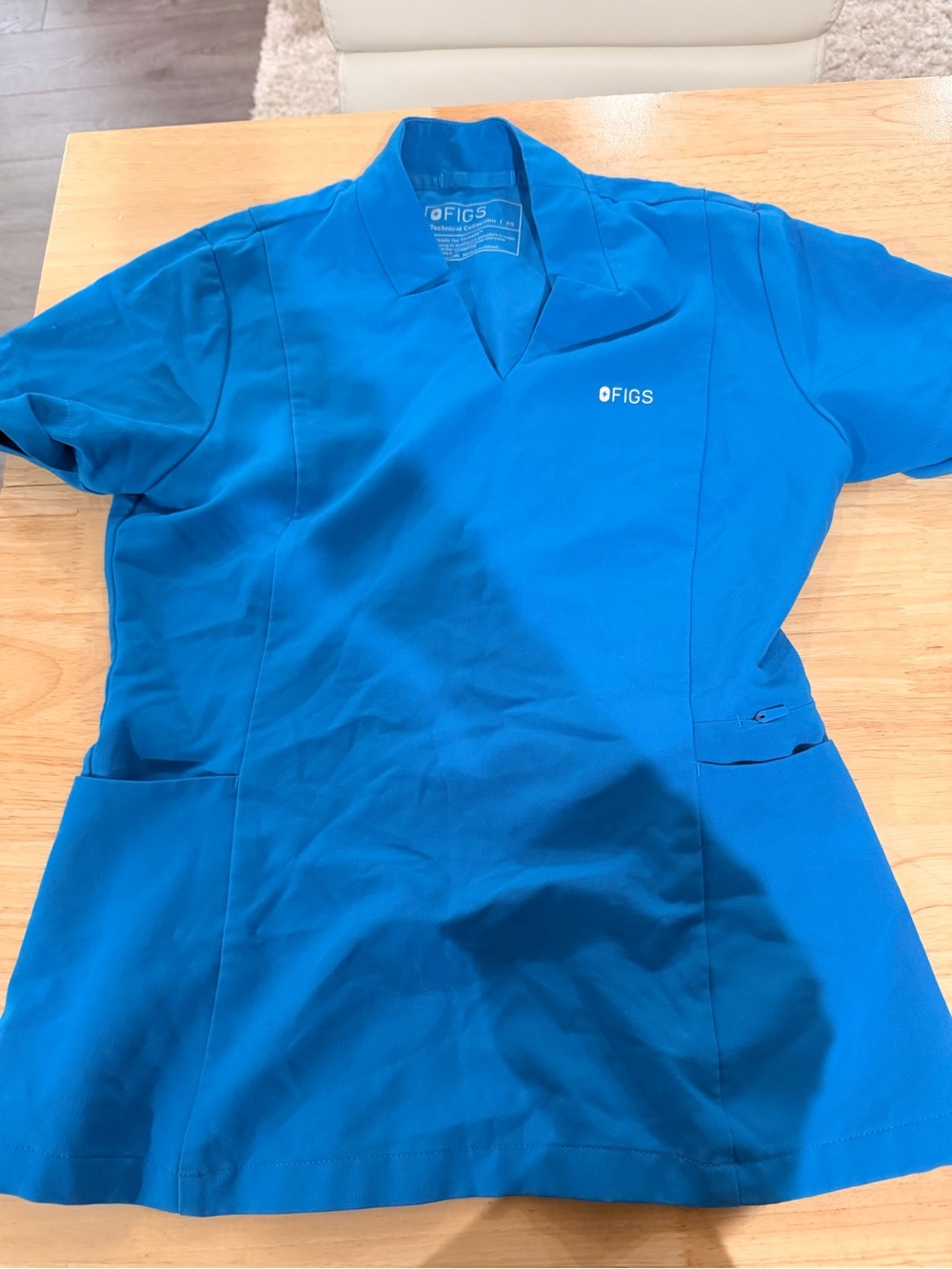 Figs Women’s Scrub Set Bright Blue